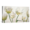 Ivory Garden Canvas Art Clock Canvas