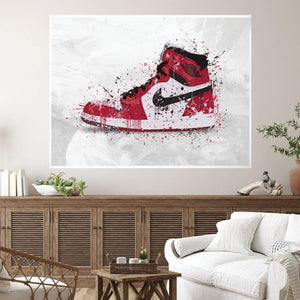 Custom Nike Air Jordan 1 canvas