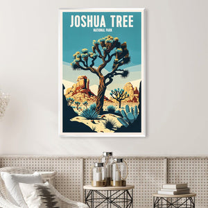 Joshua Tree National Park Canvas Art Clock Canvas