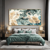 Jungle Mosaic Canvas Art Clock Canvas