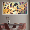 Kaleidoscope Flight Canvas Art Clock Canvas