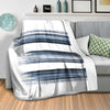Kashmir Brush B Blanket Blanket Clock Canvas