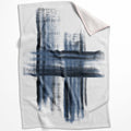 Kashmir Brush C Blanket Blanket 75 x 100cm Clock Canvas