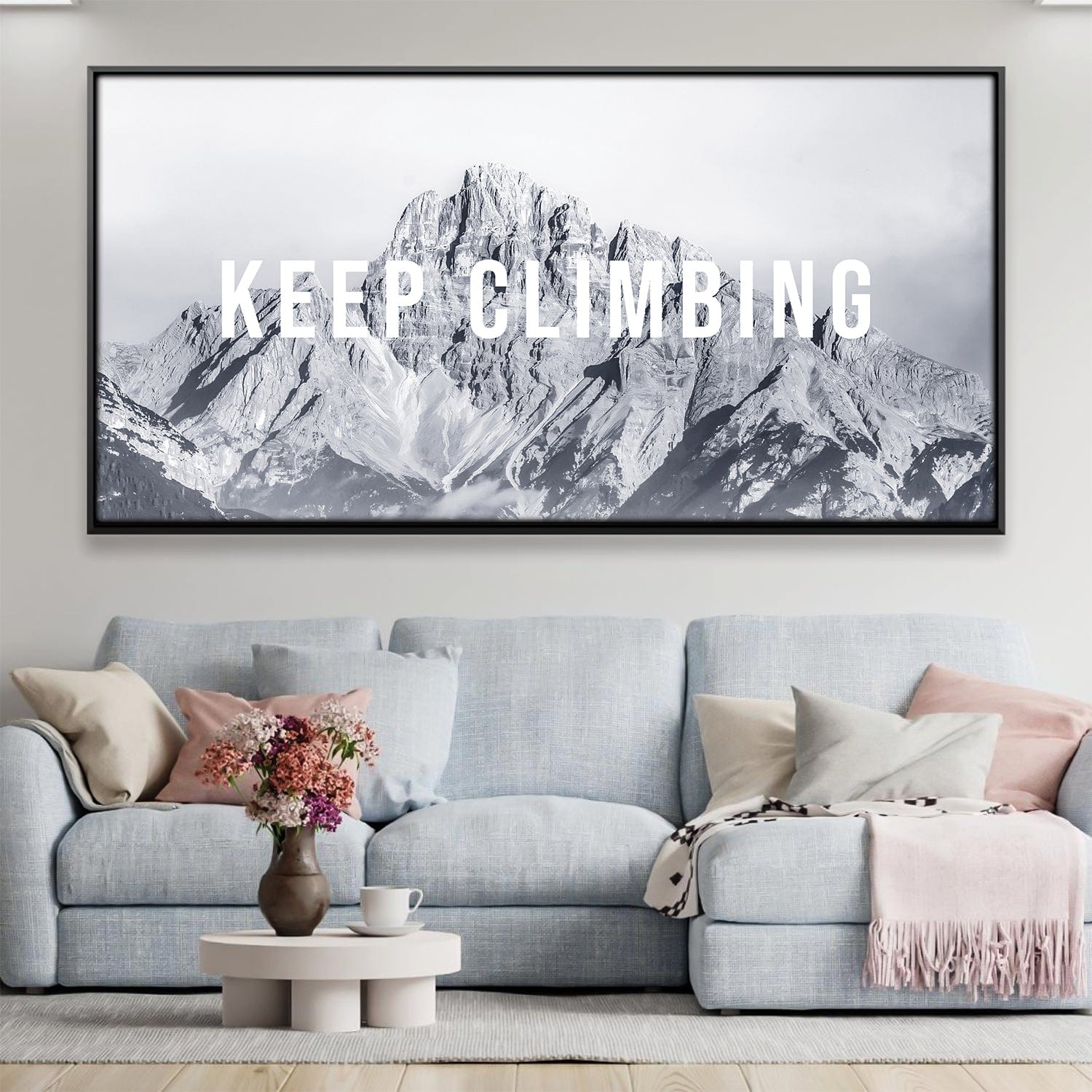 Keep Climbing Canvas 20 x 10in / Canvas product thumbnail