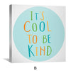 Kindness and Playful Skies Canvas Art Clock Canvas