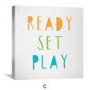 Kindness and Playful Skies Canvas Art Clock Canvas