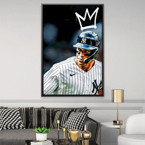 King Judge Canvas Art 12 x 18in / Canvas Clock Canvas