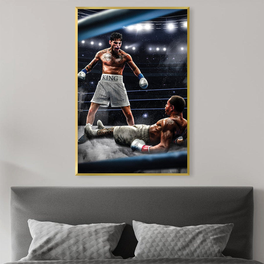 King Ryan Canvas Art Clock Canvas