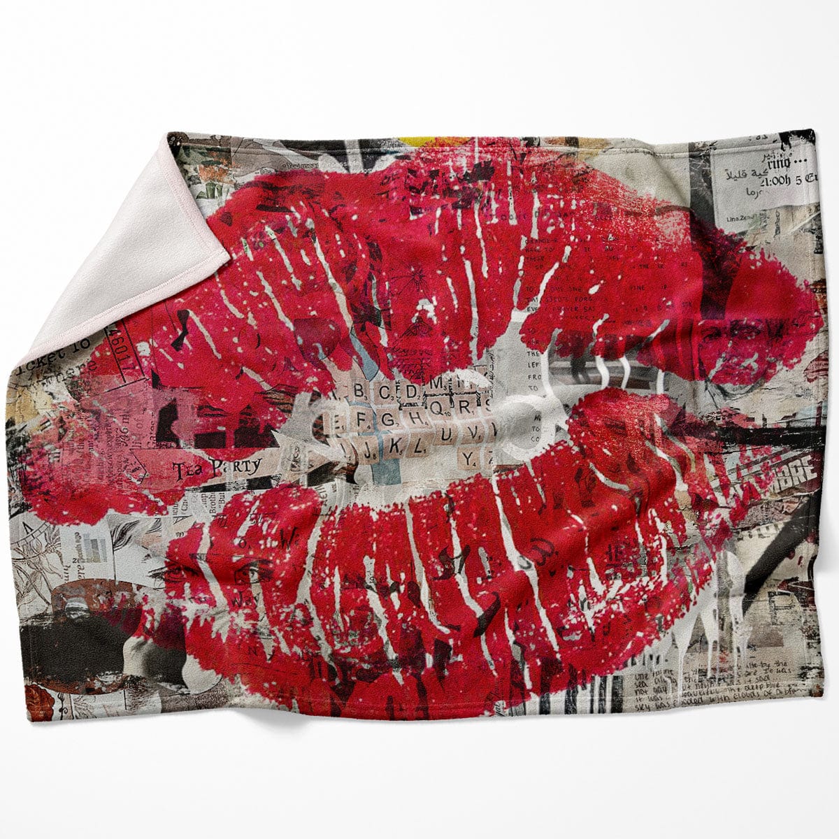 Kiss Collage Blanket product thumbnail