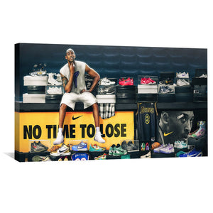 Kobe Protros Canvas Art Clock Canvas