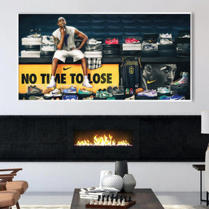 Kobe Protros Canvas Art Clock Canvas