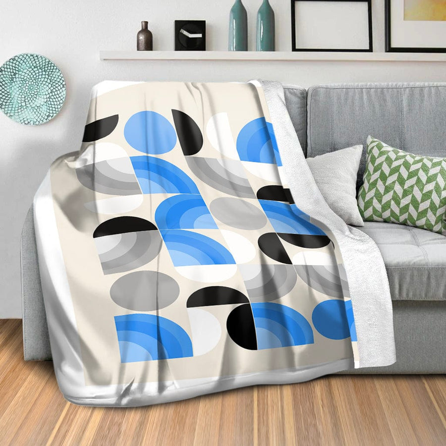 Labyrinth Puzzle A Blanket Blanket Clock Canvas