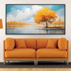 Lakeside Orange Tree Canvas Art Clock Canvas
