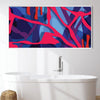 Layered Eternity Canvas Art Clock Canvas