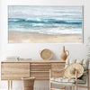 Layers of the Beach Canvas Art Clock Canvas