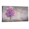 Leaves in the Breeze Canvas Art Clock Canvas