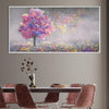Leaves in the Breeze Canvas Art Clock Canvas