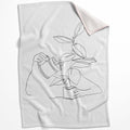 Leisurely Afternoons C Blanket Blanket 75 x 100cm Clock Canvas