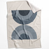 Levels of Color B Blanket Blanket 75 x 100cm Clock Canvas