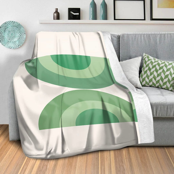 Levels of Color C Blanket Blanket Clock Canvas