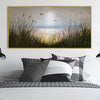 Light Through the Beach Canvas Art Clock Canvas