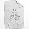 Line Serenity A Blanket Blanket 75 x 100cm Clock Canvas