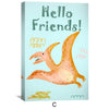 Little Dino Friends Canvas Art C / 12 x 18in / Canvas Clock Canvas