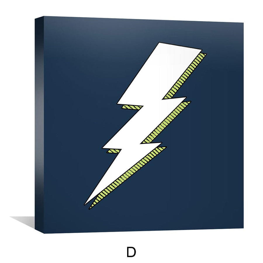 Little Dude Zone Canvas Art Clock Canvas