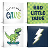 Little Dude Zone Canvas Art Clock Canvas