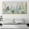 Lively Forest Canvas Art Clock Canvas