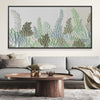 Lively Forest Canvas Art Clock Canvas