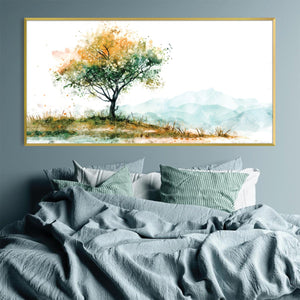 Lone Essence Canvas Art Clock Canvas