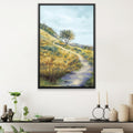 Lone Tree Path Canvas Art 12 x 18in / Canvas Clock Canvas