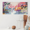 Love Multiplied Canvas Art Clock Canvas