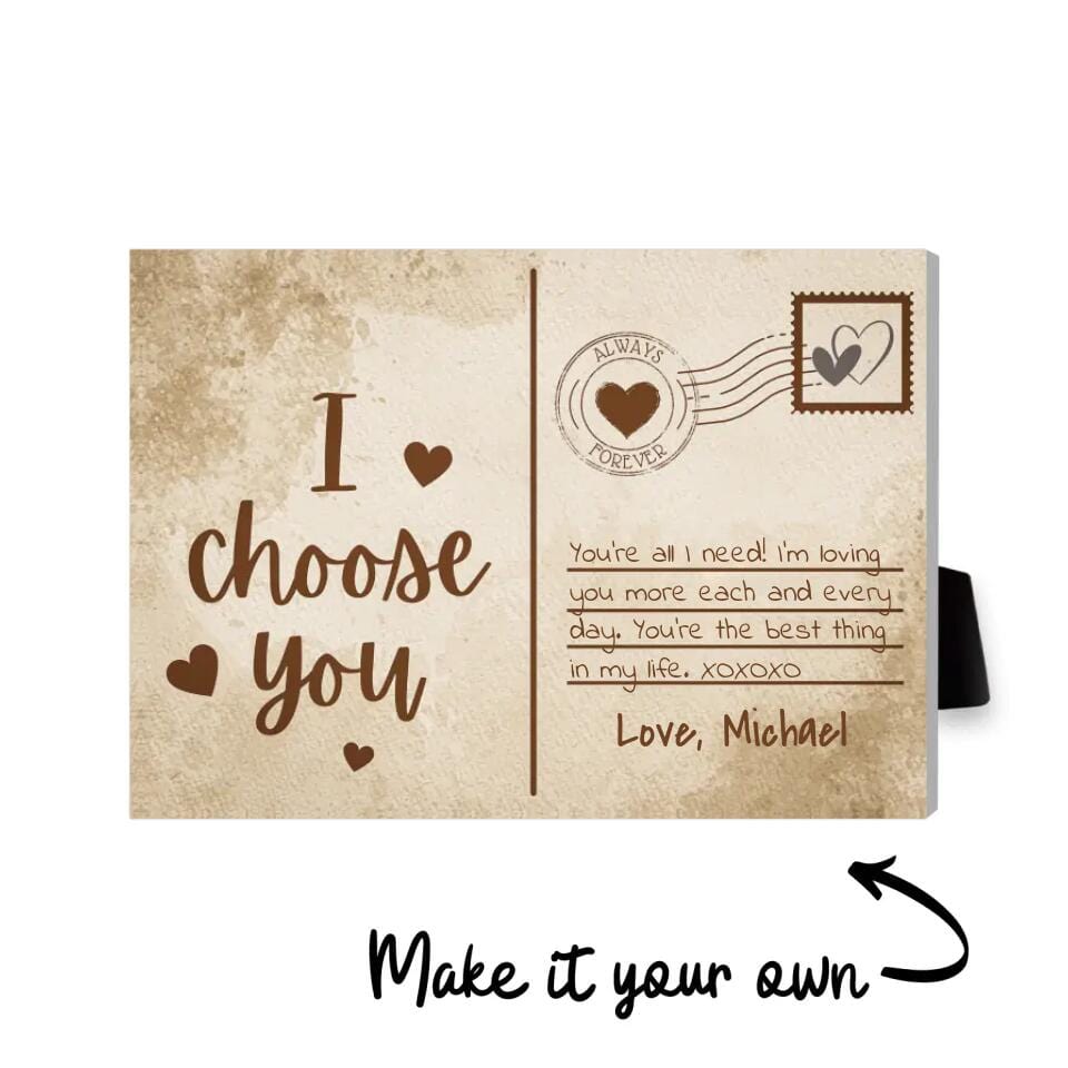 Love Postcard Desktop Canvas product thumbnail