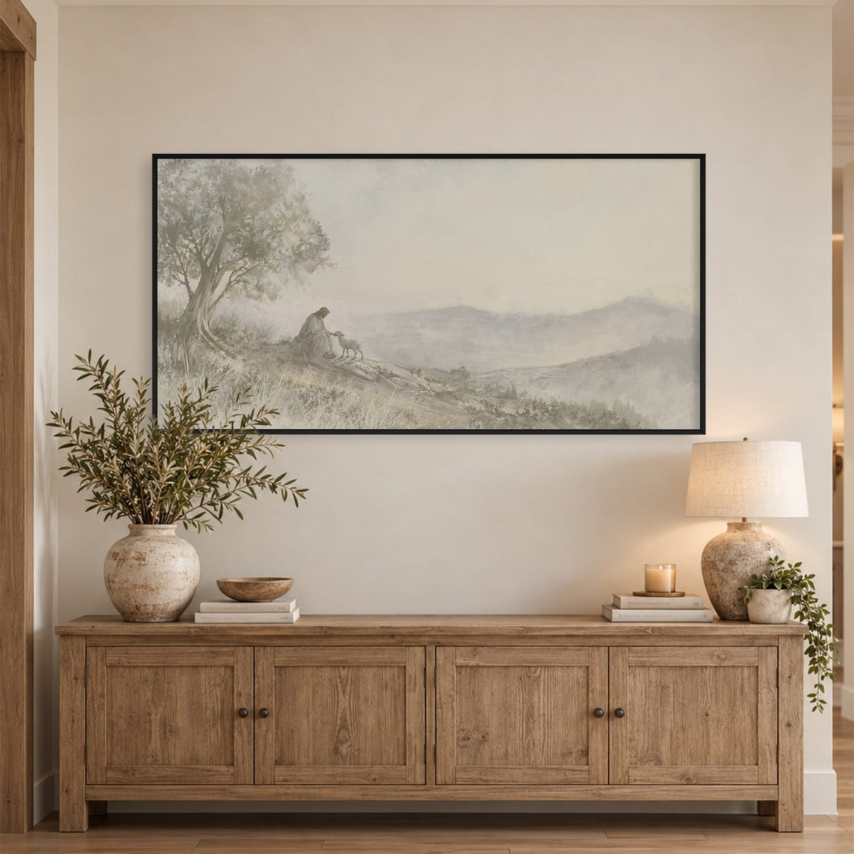 Love Stands Eternal Canvas Art Clock Canvas