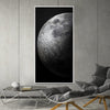 Lunar Echoes Canvas Art Clock Canvas