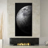 Lunar Echoes Canvas Art Clock Canvas
