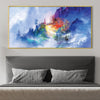Magical Hills Canvas Art Clock Canvas