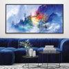 Magical Hills Canvas Art Clock Canvas