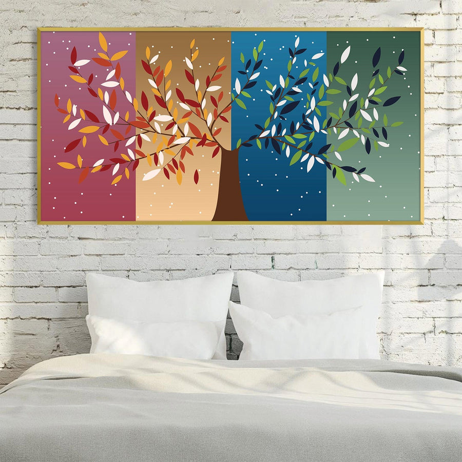 Magical Tree Canvas Art Clock Canvas