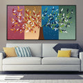 Magical Tree Canvas Art Clock Canvas