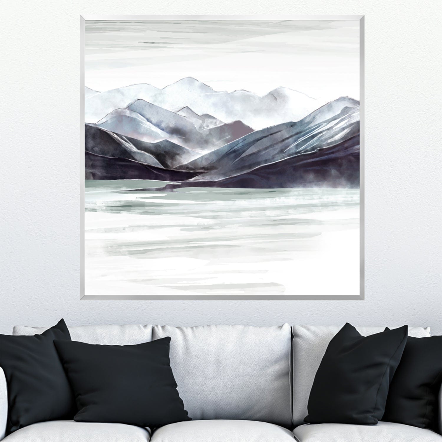 Majestic Ascent Canvas Art Clock Canvas