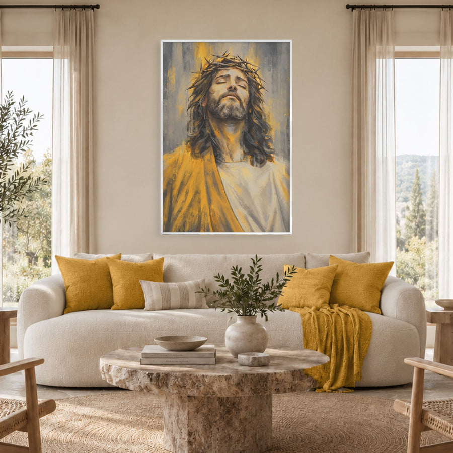 Majesty in Suffering Canvas Art 12 x 18in / Canvas Clock Canvas