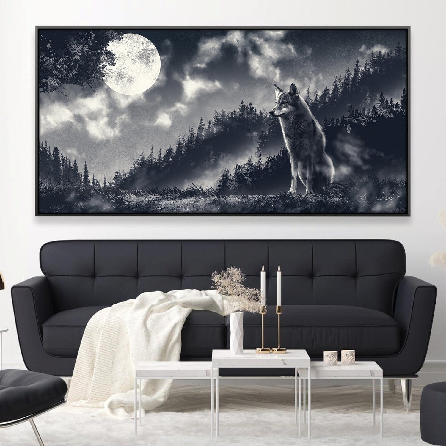 Majesty of the Wolf Canvas product thumbnail