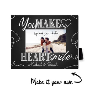 Make My Heart Smile Desktop Canvas Customizer Clock Canvas