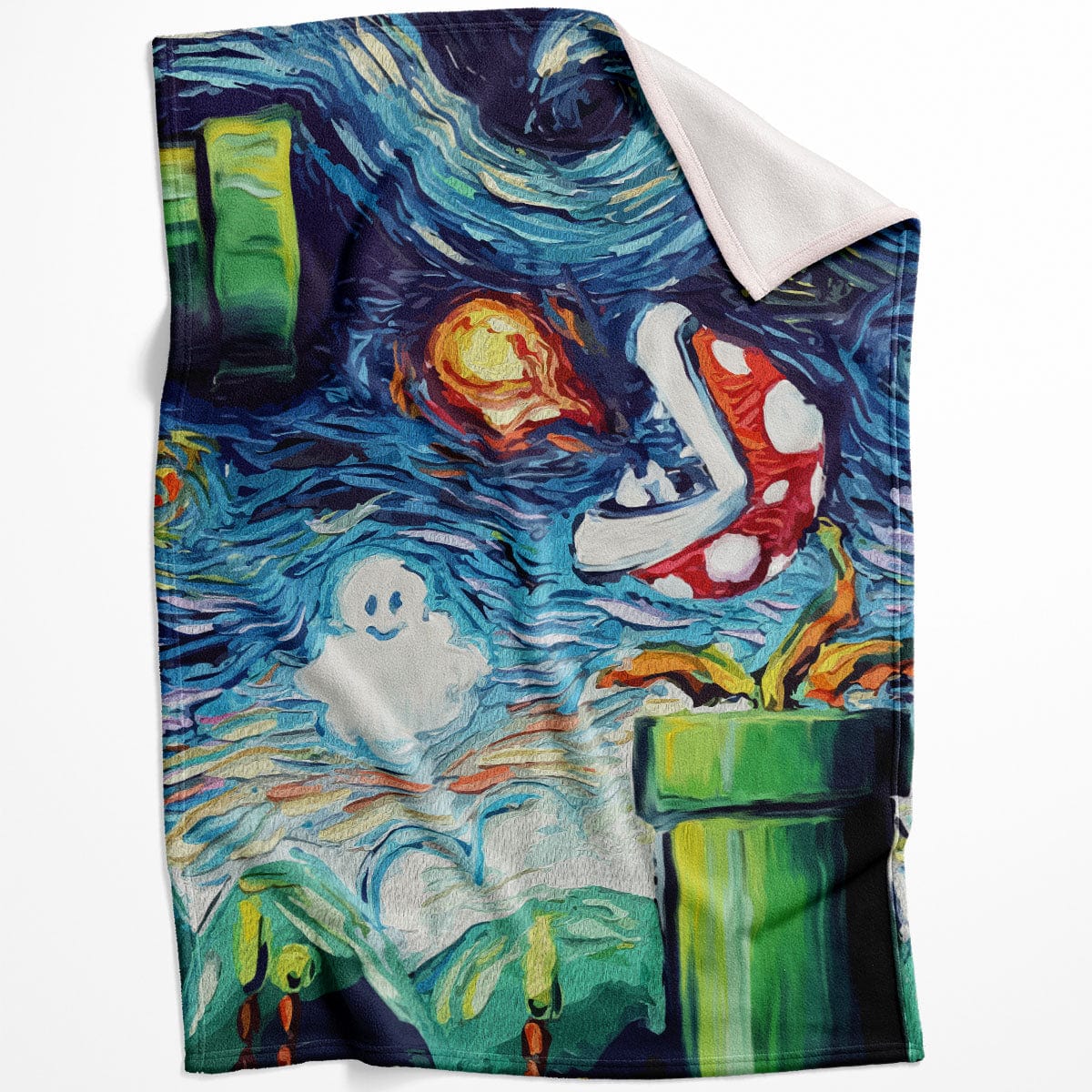 Mario Van Gogh Blanket product thumbnail