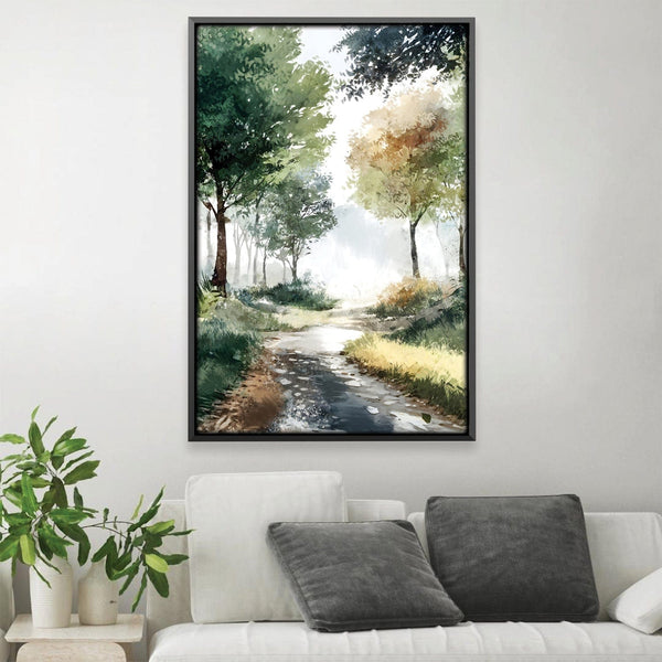 Meadow Entrance Canvas Art 12 x 18in / Canvas Clock Canvas