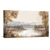 Meadow Mirror Canvas Art Clock Canvas