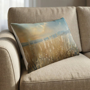 Meadow Murmurs Cushion Cushion 13 x 19in Clock Canvas